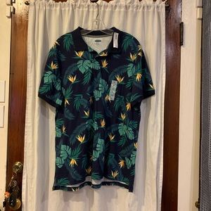 XL vacation tropical shirt from old navy
